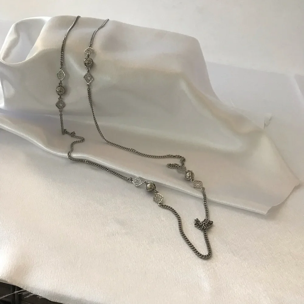 Premier Design‎ silver tone chain necklace